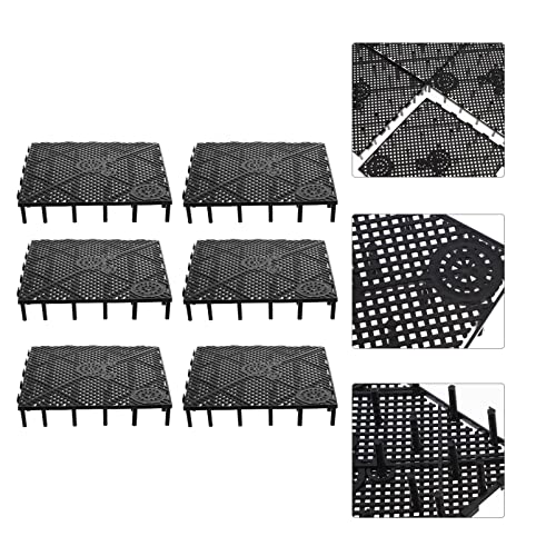 Ipetboom 6pcs Aquarium Divider Wear-Resistant Gravel Board for Fish Tank Filtration Lightweight Design for Aquarium Supplies