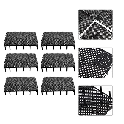 Ipetboom 6pcs Aquarium Divider Wear-Resistant Gravel Board for Fish Tank Filtration Lightweight Design for Aquarium Supplies