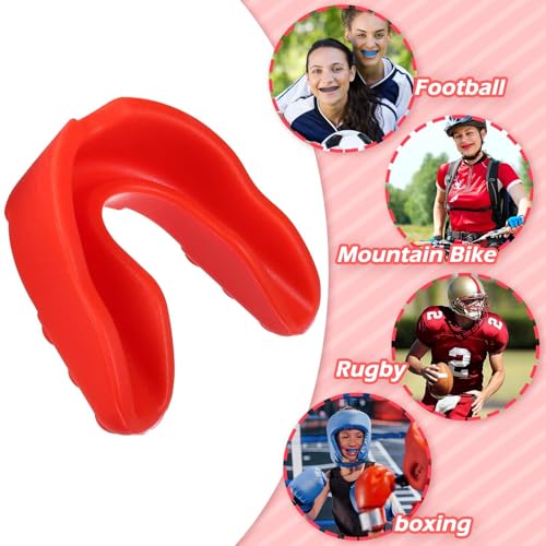 Frienda Adult Mouth Guards for Sports with Case - color: Mixed Color