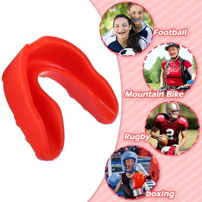 Frienda Adult Mouth Guards for Sports with Case - color: Mixed Color