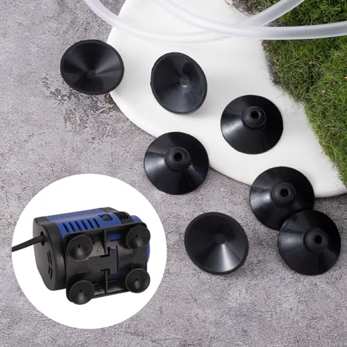 OIIKI 15PCS Fish Tank Suction Cup Clips, Black Aquarium Suction Cup Camp Clips for Fish Tank Attachments for Tank Pump, Overhead Line Tube, Fish Tank Aeration Setup - color: Black,15pcs