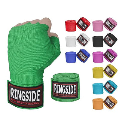 Ringside Mexican Style Boxing Hand Wraps 180" - color: Neon Green, size: 1 Pair