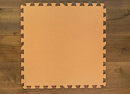 Interlocking Foam Floor Tiles From Square Brands for MMA | Gym Flooring for Home | Puzzle Mat | Exercise Mat | Play Tiles | 3/8"
