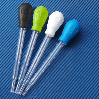 Waste for Fish Tank Multifunction Dropper Pipette Water Transfer Long Acrylic Marine Fish Feeding Tool Waste Aquarium Dropper Pipette