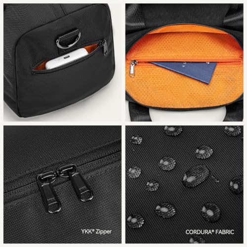 reeyee 16L Small Gym Duffel Bag with Shoe Compartment, CORDURA Fabric