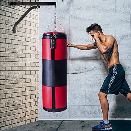 Heavy Bag Stand Punch Bag Bracket,Heavy Duty Standard Wall Bracket Steel Mount Hanger Wall Mount Hanging Punching Bag Stand Punch Bag Holder Boxing Frame Punching Bag Stand Hanger for Home Gym Fitness