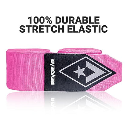 Revgear Elastic Handwraps - color: Pink