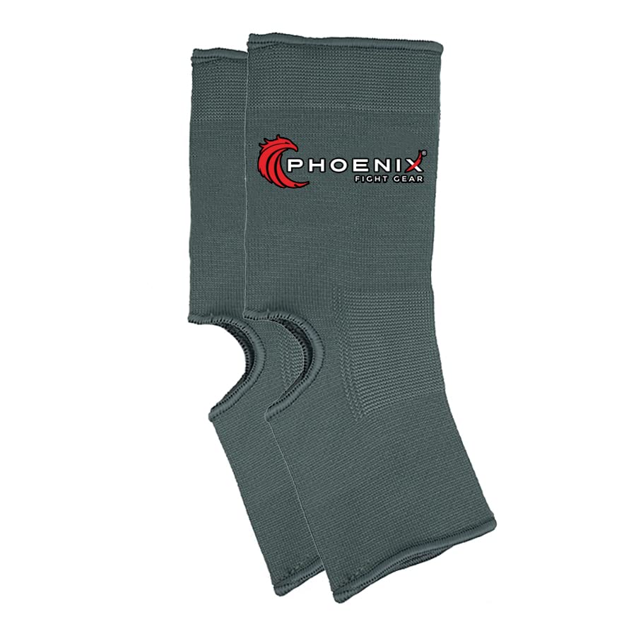 Sustain Ankle Supports, Open Heel, Grey, L - color: Grey, size: Large