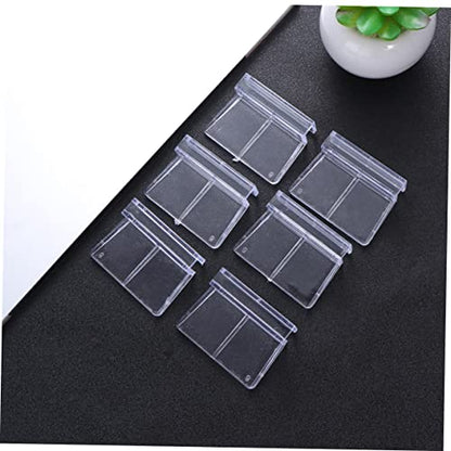 10pcs Acrylic Fish Tank Cover Holder Bracket for Aquarium Rack Support and Practical Design for Safe Fish and Pets