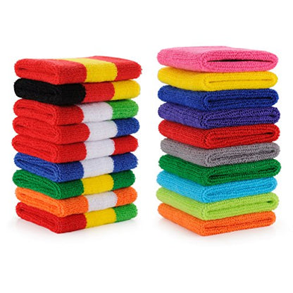 ONUPGO Sweatband Set Sports Headband Wristband Set Sweatbands Terry Cloth Wristband Wrist Sweatband Headbands Moisture Wicking Sweat Absorbing Head Band - color: Dark Blue