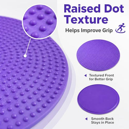 Sukh Poly Spots Markers - 12 Pcs Floor Dots Sport Markers for PE