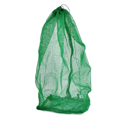 Fishing Net Bag Fish Collection Bag Nylon Fishing Net Fish Storage Bag（Green）
