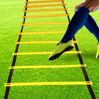 Soccer Training Accessory with Agility Ladder for Outdoor Use, 5m 10 Sections