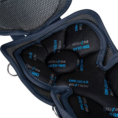 Champro Optimus Pro Catcher/Umpire Leg Guards - color: Navy, size: 14.5"