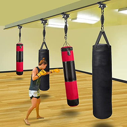 BeneLabel Punching Bag Hanger for I Beam 880 LBs Capacity Heavy Bag Mount Width Adjustable Boxing Bag Holder & Steel Beam Clamp for Beam - color: Hanger & Carabiner(1 Pack)