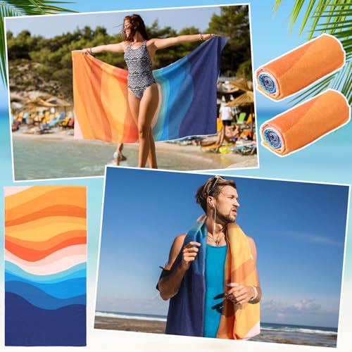 Hahafelt 2 Pcs Car Seat Towel Cover Running Towel Seat Cover, Boho - style: Boho