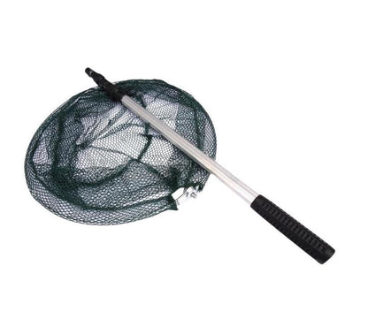 135cm/53.15in Aluminum 3 - Section Telescopic Fishing Landing Net - Collapsible Ultra - Light Fish Net for Anglers