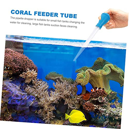3pcs Aquarium Tweezers Straight Curved Stainless Steel Tools for Fish Tank Cleaning Coral Feeding and Gravel Maintenance Lightweight Siphon and Feeding