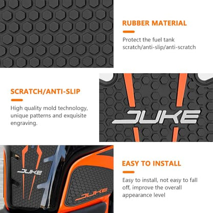 for Duke 390 Duke 250 Duke 390 250 2018-2023 2022 2021 Motorcycle Accessories Fuel Tank Protective Sticker Knee Anti-Slip Sticker Fuel Tank Traction pad Side air Cushion Knee pad