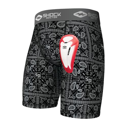 Shock Doctor Boys' Sd30280 - color: Paisley Black, size: Small
