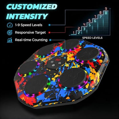 Music Boxing Machine for Adults Kids Age 6+