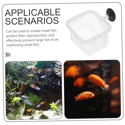 TOYANDONA 5pcs Aquarium Breeding Nets with Cups Fish Incubation Net for Isolating and Protecting Fry Fish Tanks