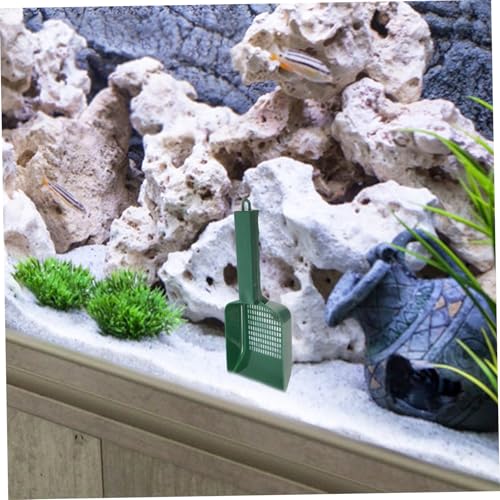 SUPVOX Multifunctional Fish Tank Sand Shovel Handheld Cleaning Tool for Gravel and Sediment Removal Aquarium Scoop for Easy Maintenance of Planted and Sand Tanks