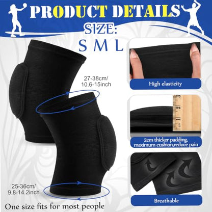 Yinder 4 Pcs Volleyball Accessories - color: Black, size: Medium