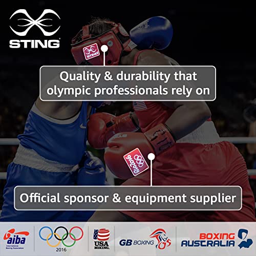 Elastic Quick Wraps by STING | Semi-Elastic Compression Fabric, Padded Knuckle Section, Expandable Finger Panels - color: Teal Blue, size: Small