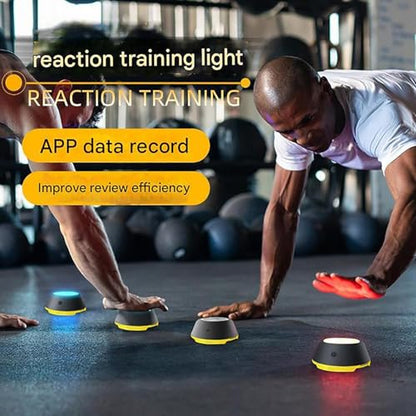 Reaction Training Lights Improves Reaction Speed and Agility，Reaction Training for Thletes, Trainers, Coaches, Fitness Trainers, Physical Educators,Physical Therapy - style: 6 pack