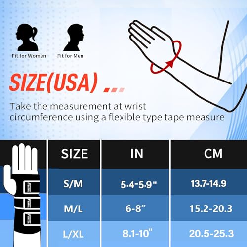 FEATOL Carpal Tunnel Wrist Brace Night Support, Adjustable Right Hand Brace - size: Large/X-Large (Pack of 1), style: Right Hand -Grey