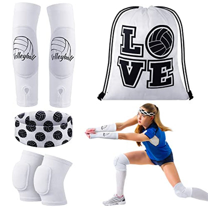 Yinder 4 Pcs Volleyball Accessories - color: White, size: Small