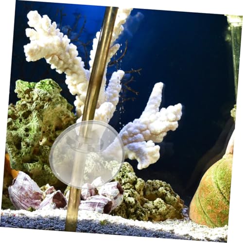 Abaodam 40pcs Soft Card Slot Aquarium Cup Clips for Secure Oxygen Tubing Easy to Install Fish Tank Hose Clamps Strong Hold and Convenient Fixation