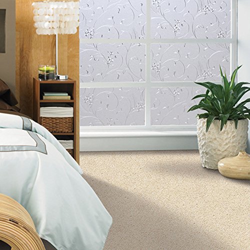 Window Privacy Film Static Cling Non-Adhesive Window Film Frosted Glass Bathroom Door Decoration Privacy Covering (17.7"x 78.7")