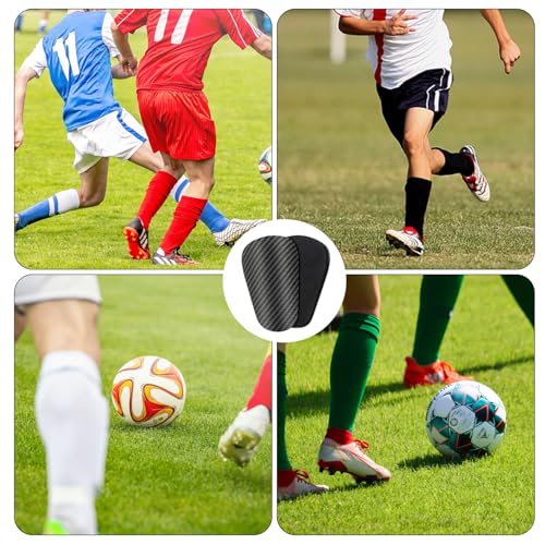 3 Pair Soccer Shin Guards, BOSOIRSOU Lightweight Breathable Mini Shin Guard EVA Cushion Protection Calf Protective Gear Shin Guards for Youth and Adults for Football Equipment