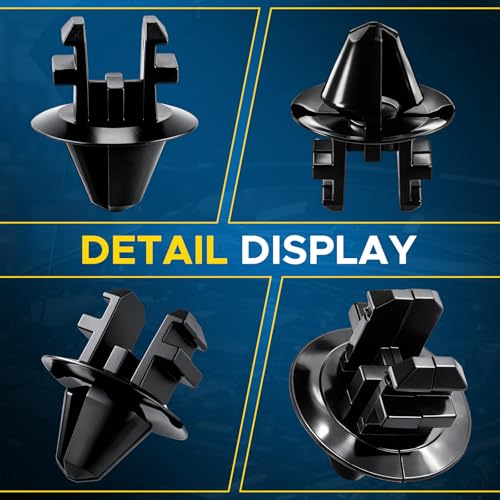 GoaMotors 40pcs W708771-S300 Radiator Shroud Air Deflector Cowl Grille Retainer Clip Fit for Ford Expedition F-150 F-250 F-350 F-450 F-550 for Lincoln Mark LT for Navigator W708771S300