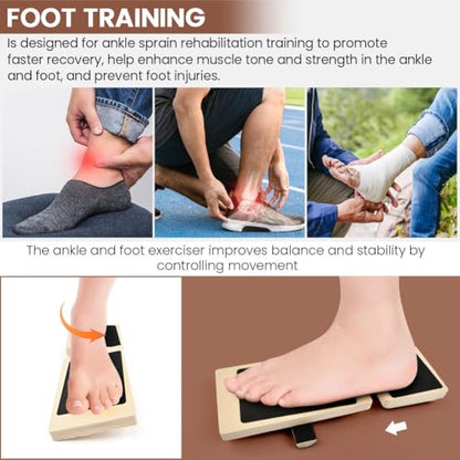 Ankle Balance Board Ankle Strengthener Exerciser for Sprained, Foot Strengthener Exerciser for Stability Exercises, Posture Correction, Balance Training