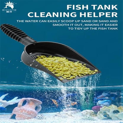 Aquariums Gravel Sand Shovel Ergonomic Sand Scooper for Fishtanks Strainer Fish Tanks Tool Pet Supply