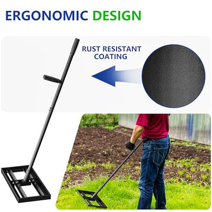 Lawn Leveling Rake,Leveling Rake for Soil or Dirt Ground Courtyard