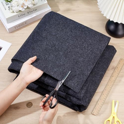 OLYCRAFT 50x47.6 Inch Large Felt Bird Cage Mat 2mm Thick Absorbent Felt Surface with Non-Slip Backing Durable Under Cage Mat Waterproof Under Cages Liner for Birds Reptiles Small Pets Ferret Habitats