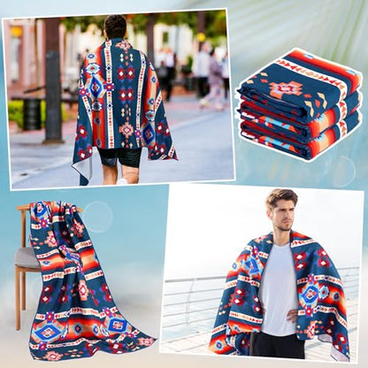 Hahafelt 2 Pcs Car Seat Towel Cover Running Towel Seat Cover, Aztec - style: Aztec