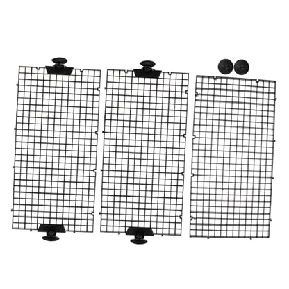 ibasenice 1set Fish Tank Divider High-Transparency Aquarium Separation Tool Suction Cups Fish Breeding Isolation Board for Water Permeability and Easy Installation