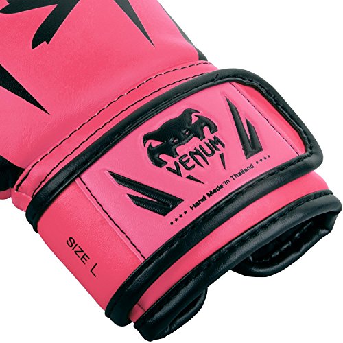 Venum Venum Elite Boxing Gloves Kids - color: Neo Pink, size: Large