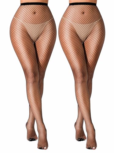 Fishnet Stockings Womens High Waist Fishnet Tights Mesh Stockings For Women - color: Regular Black S Mesh 2