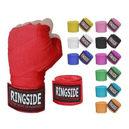 Ringside Mexican Style Boxing Hand Wraps 180" - color: Red, size: 1 Pair