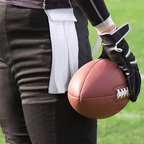 Oudain 3 Pcs Football Towel Set, White Black Blue