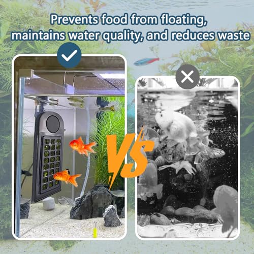Magnetic Aquarium Seaweed Clip & Feeder - Floating Nori Holder for Tangs, Marine & Freshwater Fish (1 Pc)