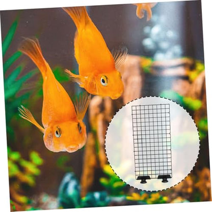 ORFOFE 1 Set Aquarium Divider Plastic Grid Sturdy Fish Tank Partition Board for Isolation and Breeding Easy Installation Compatible with Various Efficient Filtration Grid