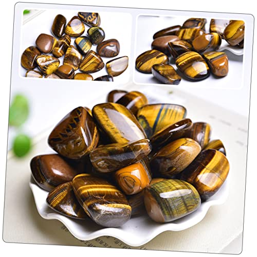 Cabilock 1pack Garden Decorative Gravel for Aquarium Potted Plants Eye Stone Smooth Finish for Fish Landscaping Flower Pot Decoration