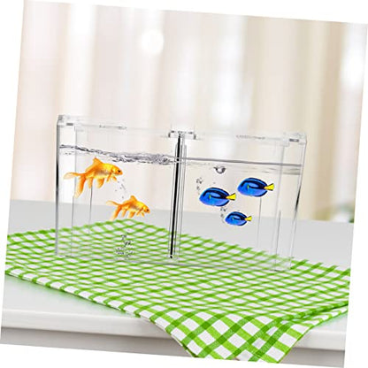 BESPORTBLE Hatchery Incubator Breeding Box for Fish Multi-Functional Isolation Holder for Betta and Guppy Fry Aquarium Nursery Easy Monitoring and Secure Cover
